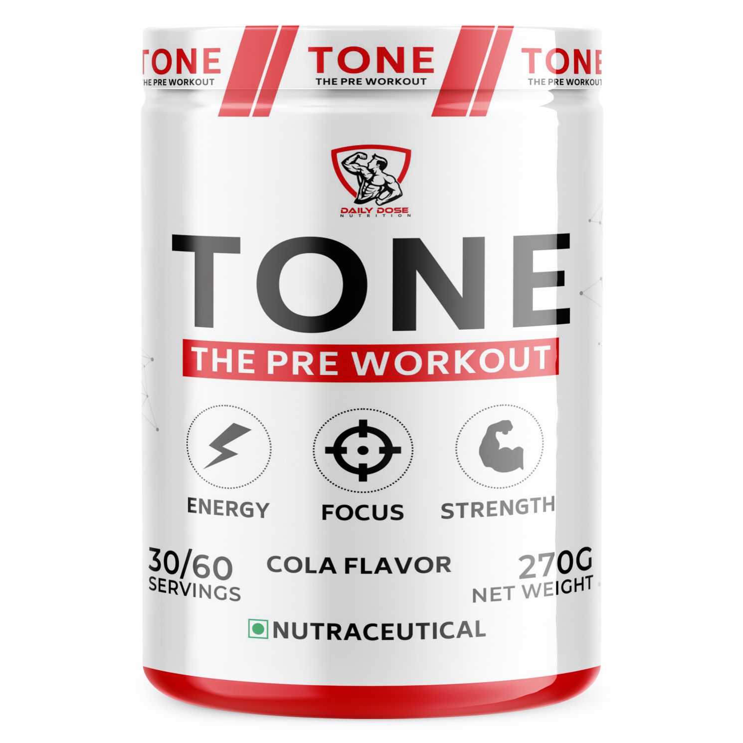 Daily Dose Tone The Pre Workout Dailydosenutrition